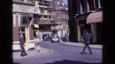 London England (1963): City ââView With Busy Streets With Lots Of Cars And People