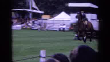 London England (1963): Horse Jump Fence Activity Agility Jockey Outdoors Animal