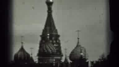 Russia (1963): Old Roof Architecture Panning Around An Old Russian Building