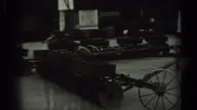 Russia (1963): An Old Train With People Watching And A Room Full Of Bicycles