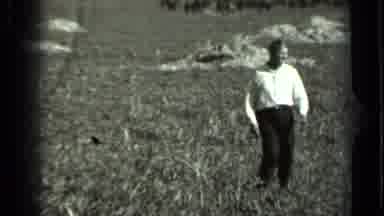 Russia (1963): Aged Man With A White Shirt Seeing The View