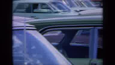 Kansas USA (1964): Vintage Cars People Drive In Gathering Event In Field Old Days