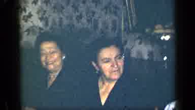 New York-1948: Old European Women Family Meal