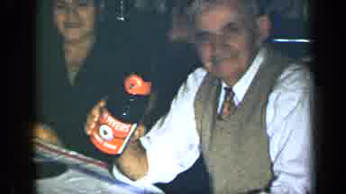 New York (1948): Grandparents Out Celebrating With Good Drinks Hats Fun And Family