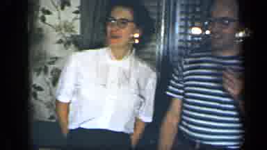 New York (1948): Family Birthday Party With Food And Drinks For Happy Guests By