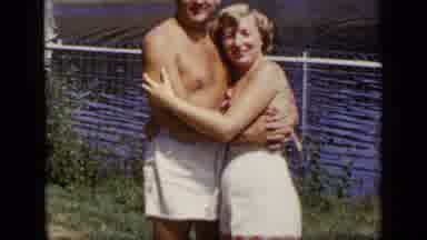 Lake life is swim-mazing when you're caught in a loving current!