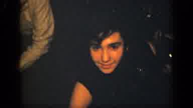 New York (1948): A Girl With Black Dress And Black Hair Is Dancing In The Room