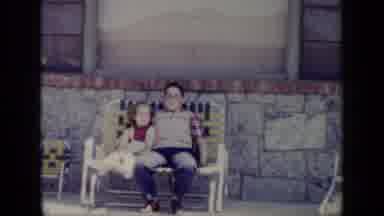 New York (1948): Older Boy Sits With Little Girl Then Demonstrates Mid-Century