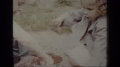 New York (1948): Kids Playing In The Mud And On A Swing Set Near A House