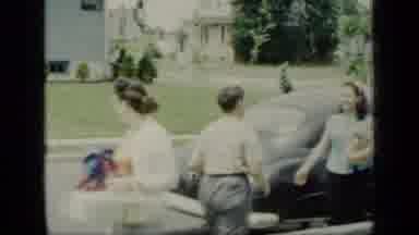 New York (1948): Meeting Friends In Party