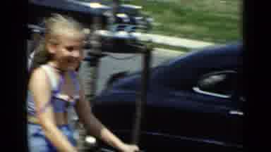 New York (1948): Children Riding Bikes On The Summer Afternoon