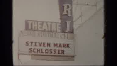 New York (1948): A Group Of Adults And Children Head Into A Theatre For The Day