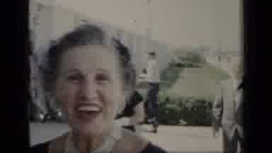 New York (1948): People Greeting Camera As They Walk By Going To Some Fancy Event