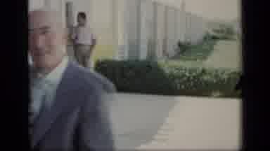 New York (1948): Two Men In Suits Walk Up The Path And Towards The Camera And