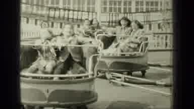 New York (1949): The Lady Walking With A Nasty Look