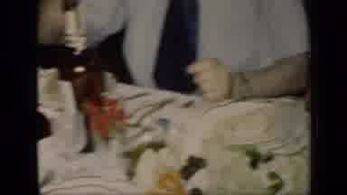 New York (1949): Sitting At The Dinner Table For Thanksgiving Eating Turkey