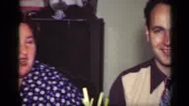 New York (1949): Woman And A Man Talking About Something