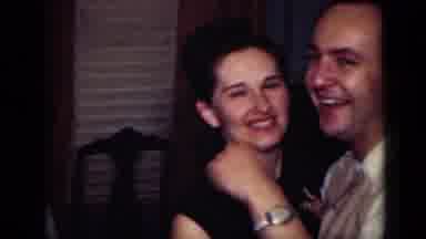 New York (1949): A Woman And A Man Dancing In Circle 8mm Camera