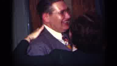 New York (1949): A Couple Dances With Each Other Holding Hands And Talking