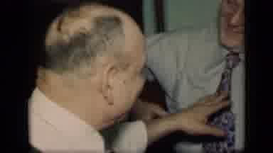 New York (1949): Vintage Video Of Two Gentlemen Wearing Ties Having A Conversation