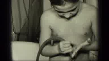 New York (1957): Child Youthful Water Water-Hose Nude Joyful Simple Bathtub Smile