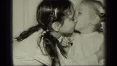 New York (1957): Girl Wearing White Shirt Strokes Stuffed Animal