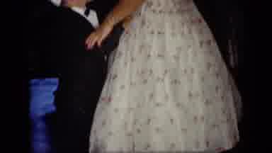 New York (1957): Little Jewish Boy Dancing With A Lady In Flowered Dress That