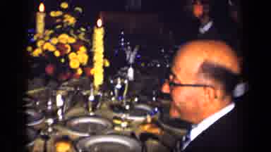 New York (1957): People Gathering Around A Table For Dinner Gathered With Joy And
