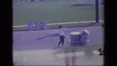 New Jersey (1970): The Lady Walking Down The Driveway Taking Trash To The Edge On