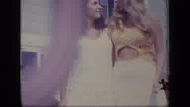 New Jersey (1970): The Two Ladies Are Having A Great Time In Their Yard