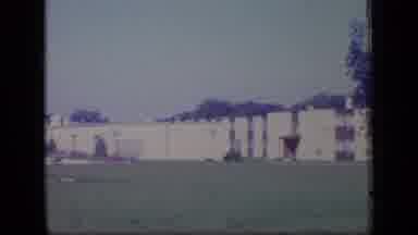 New Jersey (1970): Camera Captures The Long Wall Where They Are Landscaping And