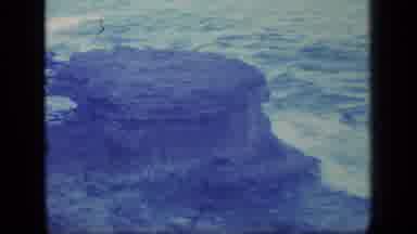 Puerto Rico (1970): A Lot Of Ocean Waves Crashing Against The Rocky Cliff Sides
