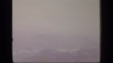 PUERTO RICO-1970: Aerial View Of Mountains And Village On 8mm Film