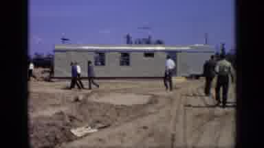 Moscow Russia (1971): Humans Walking Through Space