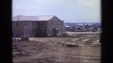 Moscow Russia (1971): Pickup Truck Driving On Dirt Road On Way To