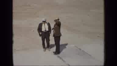 Moscow Russia (1971): Working In The Field Surveying The Site