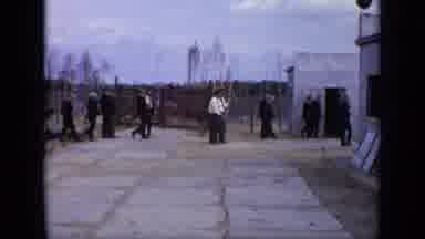 Moscow Russia (1971): Child Stepping On A Block To Try And Reach Something