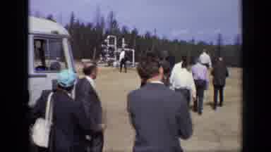 Moscow Russia (1971): Group Of Businessmen Dropped At Work Site Could Be A Natural