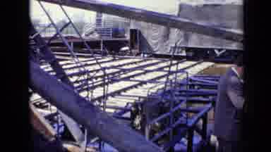 Moscow Russia (1971): A Group Of Business People Surveying The Construction Of A