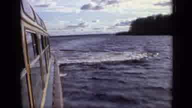 Moscow Russia (1971): Cruising The Lake On A Partly Sunny And Cloudy Day At A Good