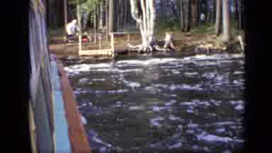 Moscow Russia (1971): People Water House