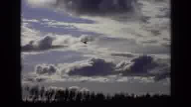 Moscow Russia (1971): Footage Shows A Helicopter Flying Past In The Sky And Four