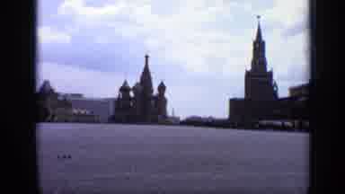 Moscow Russia (1971): Footage Of Important Landmarks In A Large European City