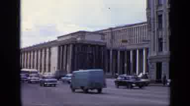 Moscow Russia (1971): Morning Hour Rush People Hurrying To Go Office And To Attend