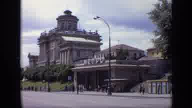 Moscow Russia (1971): Man Shows Big Smile Then Camera Moves To Lighting And