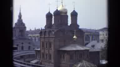 Moscow Russia (1971): Family Together On Porch Laughing Smiling Creating Memories