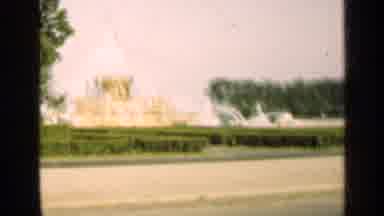 Illinois USA (1947): Film Loop Of A Rustic Fountain In The Sun
