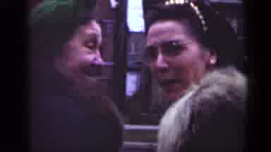 Illinois USA (1947): Two Women Laughing Heading Towards A Car