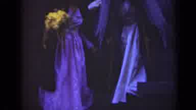 Illinois USA (1947): Car People Helping Bride Men Women Girl Flowers Bouquet Grass