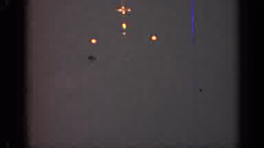 Illinois USA (1947): Lights In The Night Sky Unknown And Sparkling Source Of